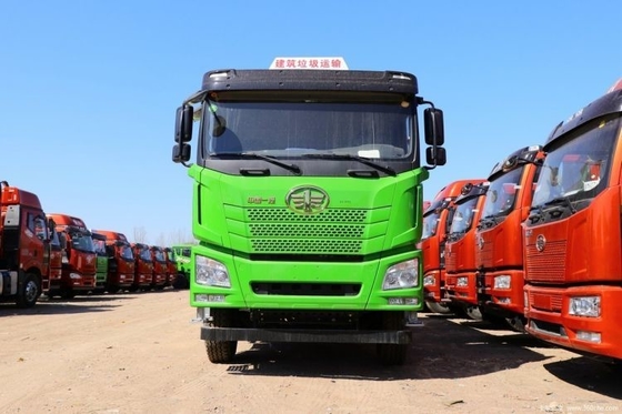 청다오 해방 JH6 중량 트럭 400HP 6X4 5.8m 37 37 용량 및 자동 창