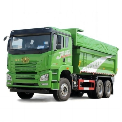 중고차 0km 칭다오 Jiefang JH6 무거운 트럭 375hp 371hp 6X4 5.6m 덤프 트럭