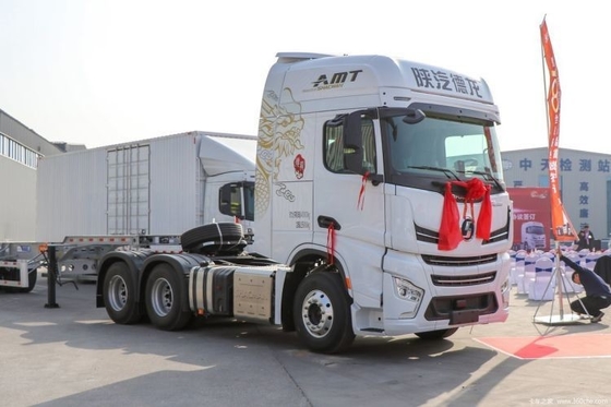 Shaanxi 자동차 중량 카드론 X6000 610 HP 6X4 LNG 트랙터 트럭 머리가 ABS와 함께