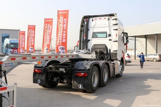 Shaanxi 자동차 중량 카드론 X6000 610 HP 6X4 LNG 트랙터 트럭 머리가 ABS와 함께