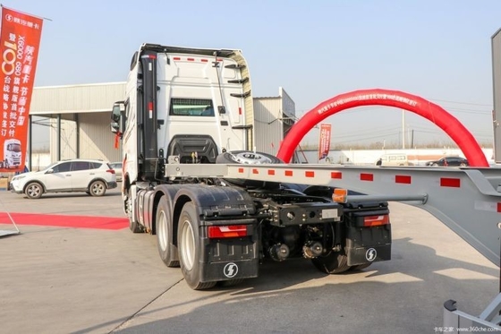 Shaanxi 자동차 중량 카드론 X6000 610 HP 6X4 LNG 트랙터 트럭 머리가 ABS와 함께