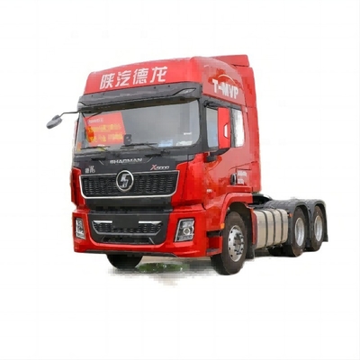 샤안시 자동차 중형 카드론 X5000 440hp 6X4 트랙션 트럭 머리 반 줄 좌석