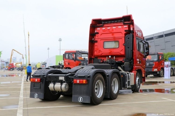 샤안시 자동차 중형 카드론 X5000 440hp 6X4 트랙션 트럭 머리 반 줄 좌석