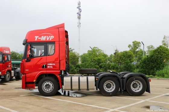 샤안시 자동차 중형 카드론 X5000 440hp 6X4 트랙션 트럭 머리 반 줄 좌석