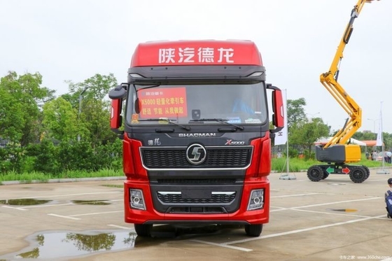 샤안시 자동차 중형 카드론 X5000 440hp 6X4 트랙션 트럭 머리 반 줄 좌석