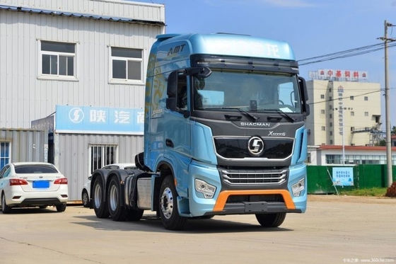 6.88*2.55*3.84 산시 자동차 중량 캐드론 X5000S 420HP 6X4 트랙션 트럭 헤드