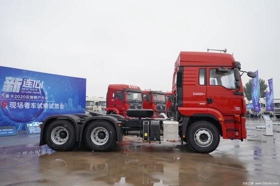 산시 자동차 M3000S 6X4 트랙션 트럭 헤드 460HP ESC ≥600L 연료 탱크 용량
