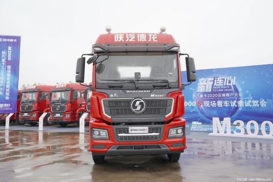 산시 자동차 M3000S 6X4 트랙션 트럭 헤드 460HP ESC ≥600L 연료 탱크 용량