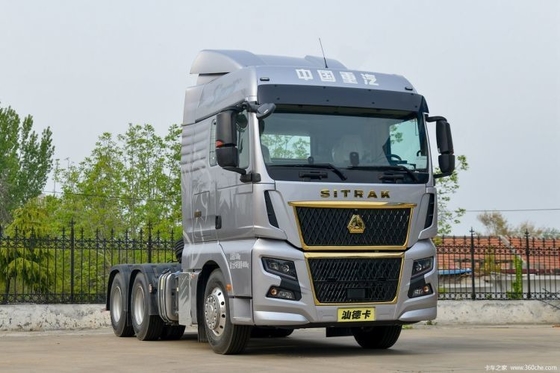 시노트룩 시트랙 C9H 중형 트럭 570 HP 6X4 AMT 자동 견인 기관차