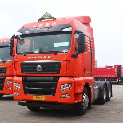 다재다능한 SINOTRUCK SITRAK G7 540 HP 6X4 위험물 운송 트랙터 클램프 헤드