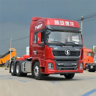 산시 자동차 X5000 480hp 6X4 AMT 트럭 헤드 물류 운송에 적합