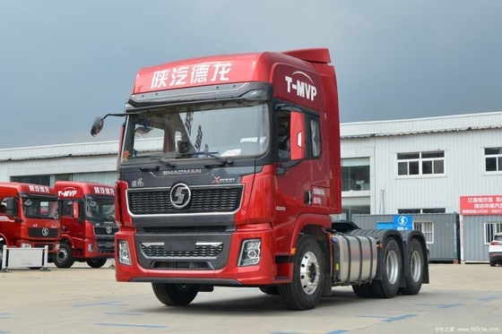 산시 자동차 X5000 480hp 6X4 AMT 트럭 헤드 물류 운송에 적합