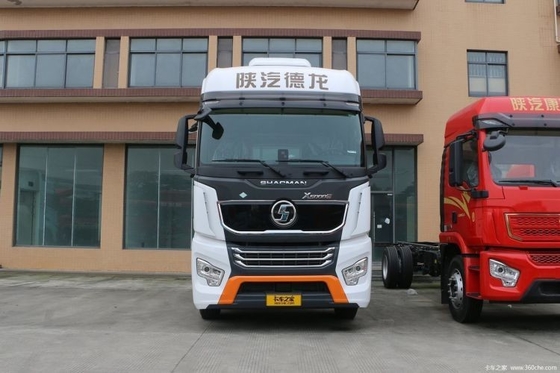 Shaanxi 중형 카드론 X5000S 560hp 6X4 LNG 트랙터 트럭 머리에 FAST 기어 박스