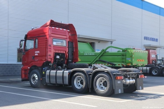 산시 자동차 쑤안데 Wing 3 490 HP 6X4 트랙션 트럭 로지스틱스 운송용 헤드