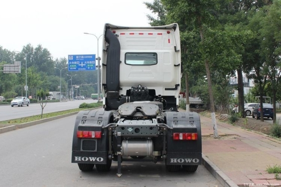 4X2 좌측 운전 Sinotruk HOWO T7H 440HP LNG 트랙터 트럭 16 전진