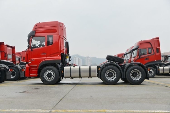 동펜 Tianlong VL 465 HP 6X4 트랙션 트럭 머리와 ACC 크루즈 컨트롤