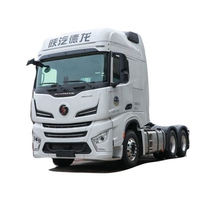 중고용 트럭 델롱 X6000 560 HP 6x4 트랙션 트럭 머리 반 줄 좌석 줄과 함께