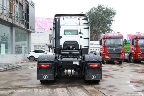 중고용 트럭 델롱 X6000 560 HP 6x4 트랙션 트럭 머리 반 줄 좌석 줄과 함께