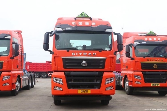 6X4 드라이브 휠 SITRAK G7 540 HP 위험한 물품 판매를 위한 무거운 트럭 트랙터