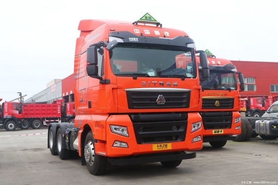 6X4 드라이브 휠 SITRAK G7 540 HP 위험한 물품 판매를 위한 무거운 트럭 트랙터