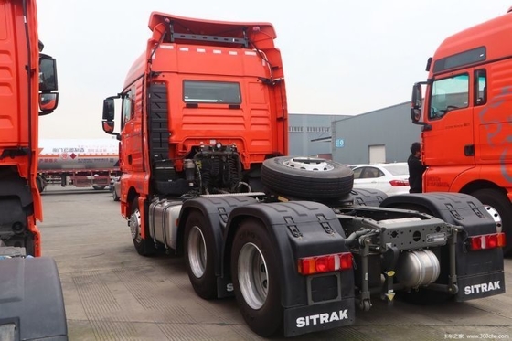 6X4 드라이브 휠 SITRAK G7 540 HP 위험한 물품 판매를 위한 무거운 트럭 트랙터