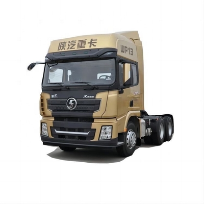 12 전진 사용 트럭 셰크만 X3000 500 HP 6x4 트랙터 견인 트럭 머리와 부품