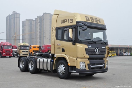 12 전진 사용 트럭 셰크만 X3000 500 HP 6x4 트랙터 견인 트럭 머리와 부품