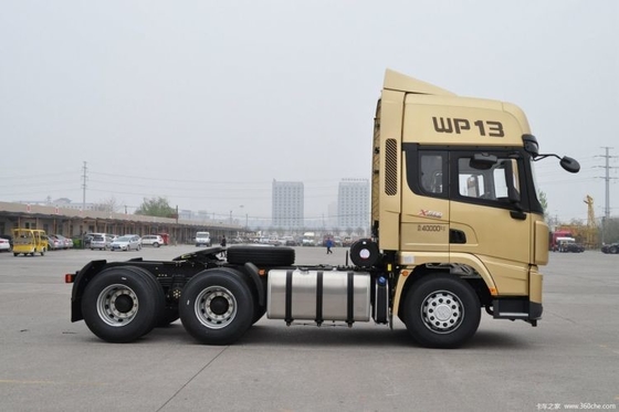 12 전진 사용 트럭 셰크만 X3000 500 HP 6x4 트랙터 견인 트럭 머리와 부품