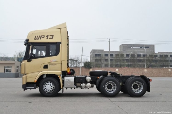 12 전진 사용 트럭 셰크만 X3000 500 HP 6x4 트랙터 견인 트럭 머리와 부품