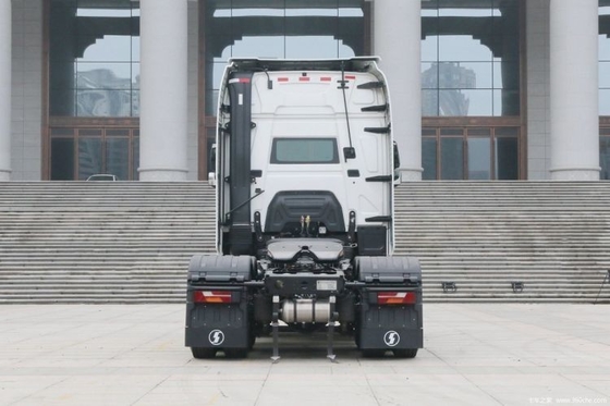 사용중인 델롱 X6000 490HP 6x4 트럭 헤드 유로 6 배기가스 표준 10R22.5 타이어