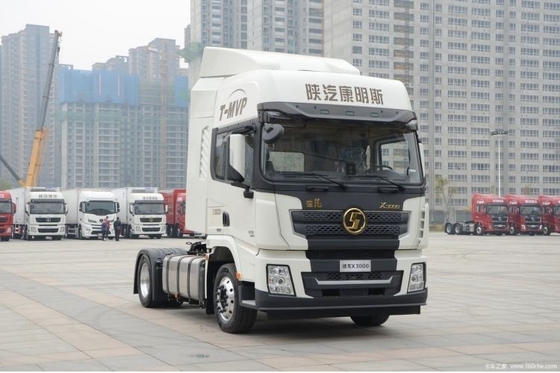 샤크만 델롱 X3000 440hp 4X2 자동 창과 함께 중고차 중국 트럭 트랙터 헤드
