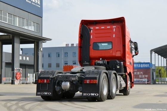 유로 6 HOWO TH7 중량 트럭500HP 6X4 AMT 중량 운송용 트랙터 트럭