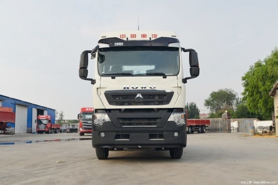 HOWO TX 무거운 트럭 430 HP 6X4 트랙터 트럭으로 부분 부하 운송이 용이해졌습니다.
