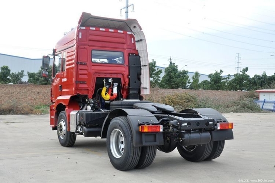 중국 부티크 중고용 트럭 델롱 M3000 336HP 4X2 견인 트럭 머리와 성능
