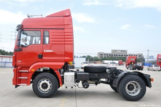 중국 부티크 중고용 트럭 델롱 M3000 336HP 4X2 견인 트럭 머리와 성능