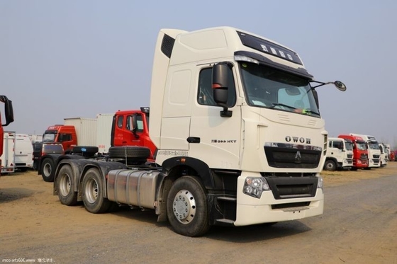 12 전진 셔프트 HOWO T7H 440 HP 6X4 전진 사고 설계와 함께 트랙터 트럭