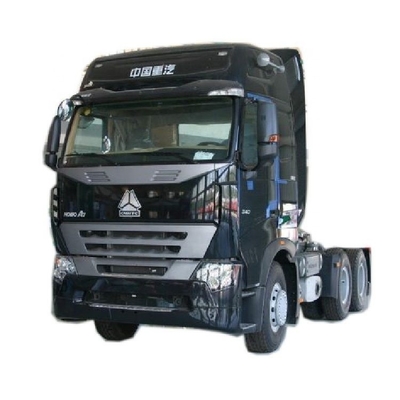 사용 된 HOWO A7 6x4 트랙터 트럭 400-500L 연료 탱크 용량 및 SINOTRUCK 엔진