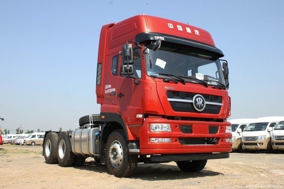 스테이어 D7B 무거운 트럭 380hp 6x4 트랙터 헤드 트럭 400L 합금 알루미늄 연료 탱크