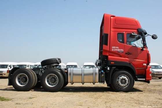 스테이어 D7B 무거운 트럭 380hp 6x4 트랙터 헤드 트럭 400L 합금 알루미늄 연료 탱크