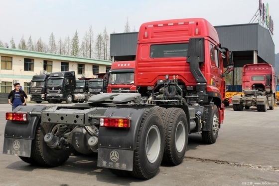 유로 4 호한 J7B 무거운 트럭 380 HP 6X4 트랙터 헤드 트럭 2 역차 번호