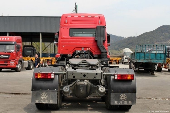 유로 4 호한 J7B 무거운 트럭 380 HP 6X4 트랙터 헤드 트럭 2 역차 번호