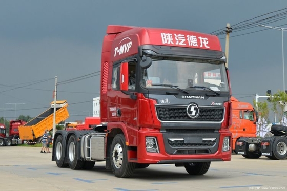 디젤 연료 타입 샤크만 X5000 480hp 6X4 AMT 자동 변속기 트랙션 트럭 헤드