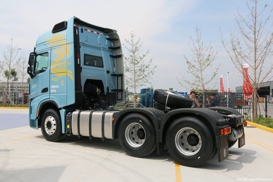 산시 자동차 캄민스 롱?? 660HP 6X4 AMT 자동 변속기 트랙션 트럭 헤드