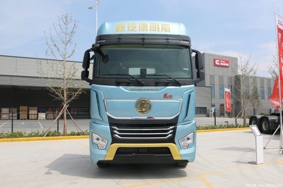 산시 자동차 캄민스 롱?? 660HP 6X4 AMT 자동 변속기 트랙션 트럭 헤드