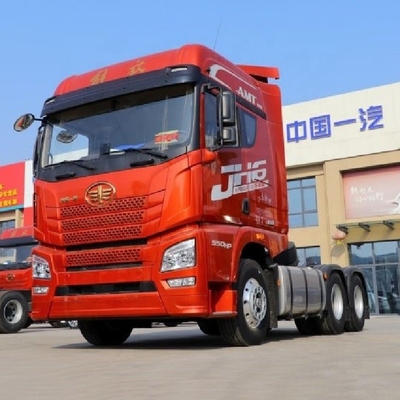칭다오 Jiefang JH6 파일럿 버전 2.0 550hp 6X4 트랙터 트럭 엔진 용량 8L