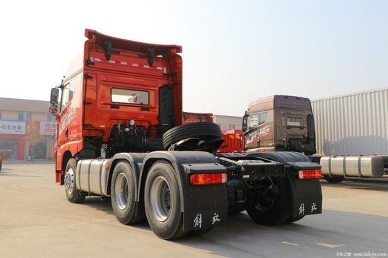 칭다오 Jiefang JH6 파일럿 버전 2.0 550hp 6X4 트랙터 트럭 엔진 용량 8L