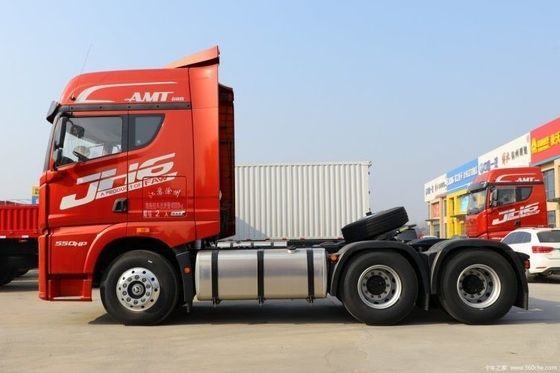 칭다오 Jiefang JH6 파일럿 버전 2.0 550hp 6X4 트랙터 트럭 엔진 용량 8L