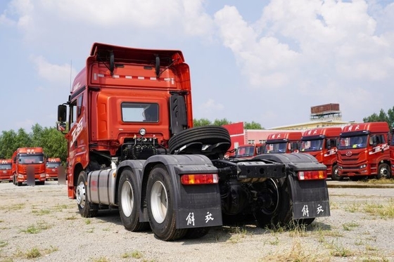 칭다오 지에푸 JH6 460HP 6X4 AMT 자동 트랙터 트럭