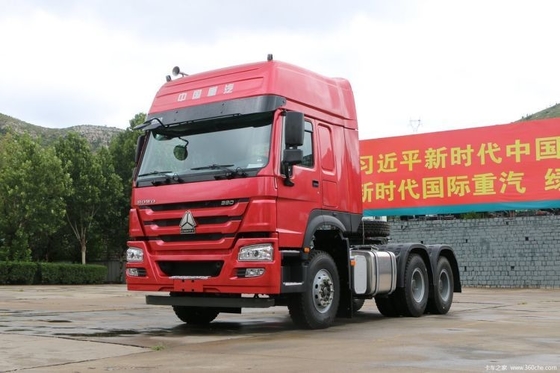 국가 중량 트럭 HOWO 380HP 공기 서스펜션 운전자 좌석과 함께 견인 트럭 머리