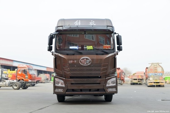 550HP 엔진 사용 된 부티크 칭다오 Jiefang JH6 중량 트럭 용량 31-40 톤